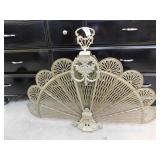 Unique Brass Folding Fireplace Screen