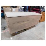 Large Homemade Wooden Storage Chest