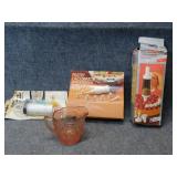 Vintage Aprons, Cake Decorating Set & More