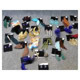 Variety of Leather & Feather Earrings