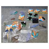Variety of Leather & Feather Earrings