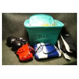 Tote of Taekwondo Gear in 18 Gal Tote w/Lid