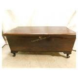 Dark Wood Cedar Chest