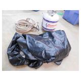 Propane Tank, Grill Cover & Hose
