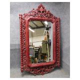 Unique Red Mirror