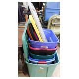 Seven Totes w/Lids