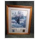Leo Stans"Boundry Waters" Eagle Ltd Edition Print