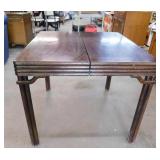 Dining Table with 2 Leaves Inside Table