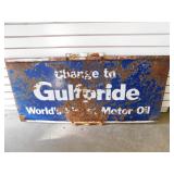 Vintage Gulfpride sign