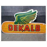 vintage DEKALB sign