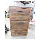 Purdue Woodworks 5 Drawer Dresser
