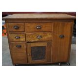 Very Nice Oak Cupboard w/ Drawer
