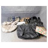 Basket of High Quality Purses