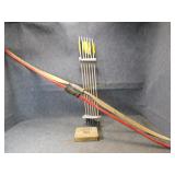 Two Vintage Bows & Arrows