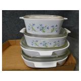 Vintage Correlle Casseroles