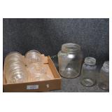 Vintage Glass Juicers & Some Jars