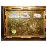 32" x 24" Gold Art