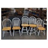 Six Dining Room Chairs