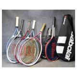 Box Full of Quality Tennis Rackets
