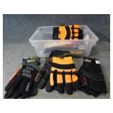 8 New Pair of Work Gloves