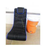Rubbermaid Water Cooler and Gaming Chair