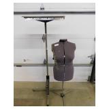 Vintage Manikin and Vintage Coat Rack
