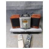 JVC Shelf Stereo & DVD Player