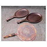 2 Cast Iron Skillets and More