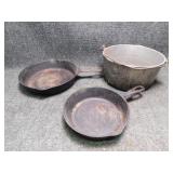 Camping Cookware, Cast Iron Pans