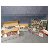 Crate of Assorted Sports Cards