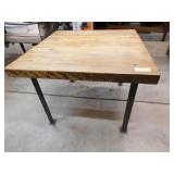 Wood Board Table
