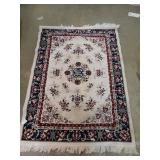 Throw Rug, New but dusty from storage