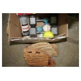 Weights & Baseball Lot