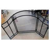 Salishan 3 Panel Fireplace Screen