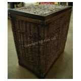 Wicker Clothes Hamper/Storage