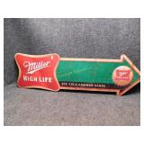 MILLER HIGH LIFE SIGN