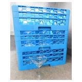 27 - Margarita Glasses w/ Wash Racks