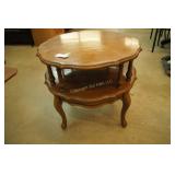 Wooden Mersman 2 Tier End Table