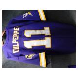 MN Vikings Clothing Adult M-L; 6 Jerseys + Jacket