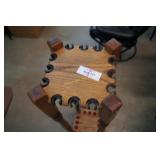Wood Pool Cue/Stick Holder