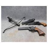 2 Pellet/BB Guns and a Crossbow Gun