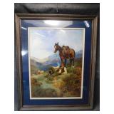 Framed "Morning Shower" Print
