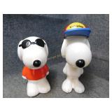 Snoopy Bank & Snoopy Figure From Valleyfair