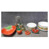 Strawberry Themed Kitchen Items