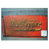 Vintage Dr. pepper sign dated 1936