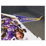 Autographed Vikings Poster & Pennant