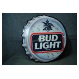 Bud Light  bottle cap Sign