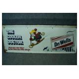 Vintage Dr. Wells sign