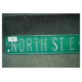 Vintage Amboy Minnesota Street Sign