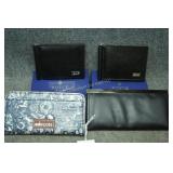 Two Royce Wallets & Two Sak Wallets